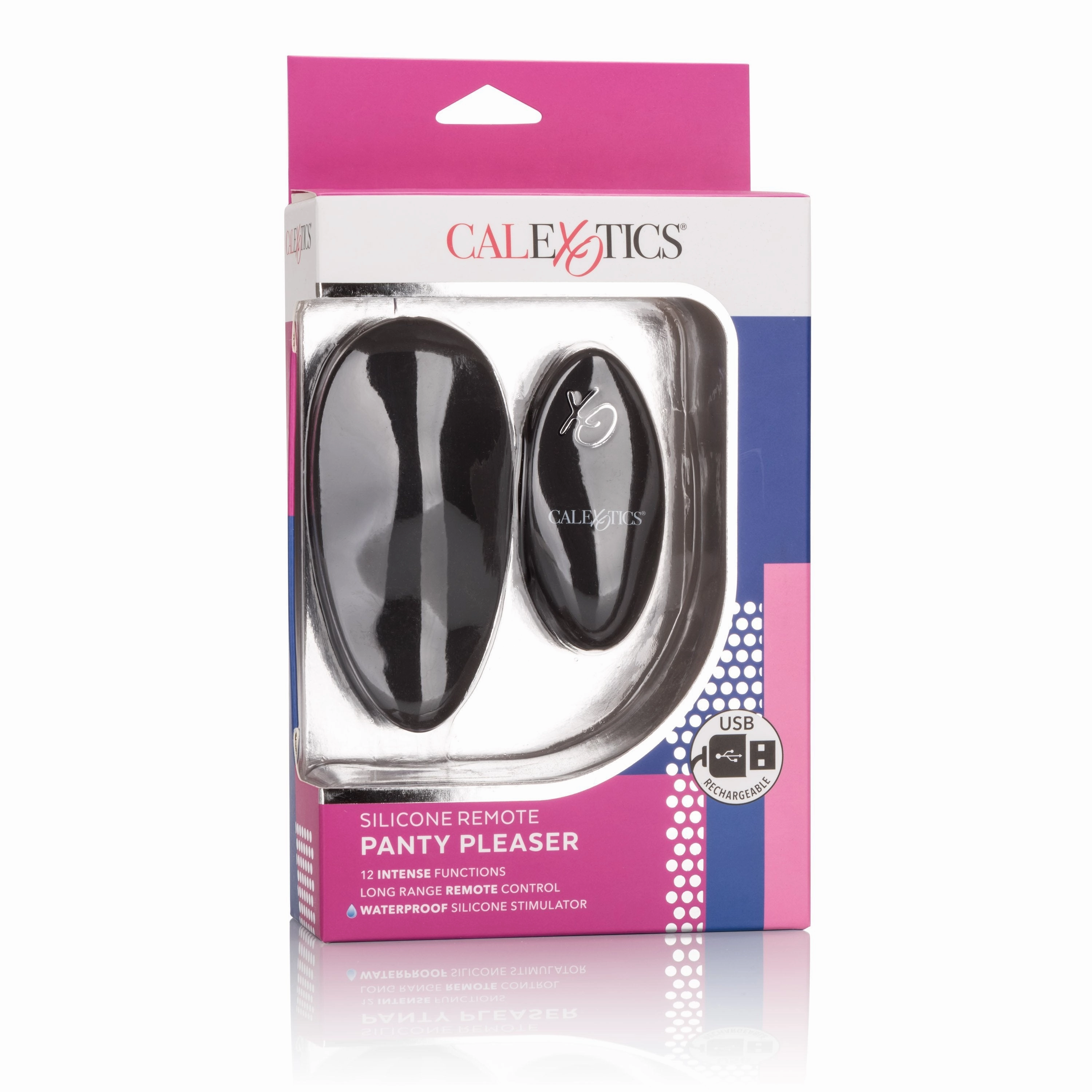 California Exotics - Silicone Remote Panty Pleaser Vibrator (Black)