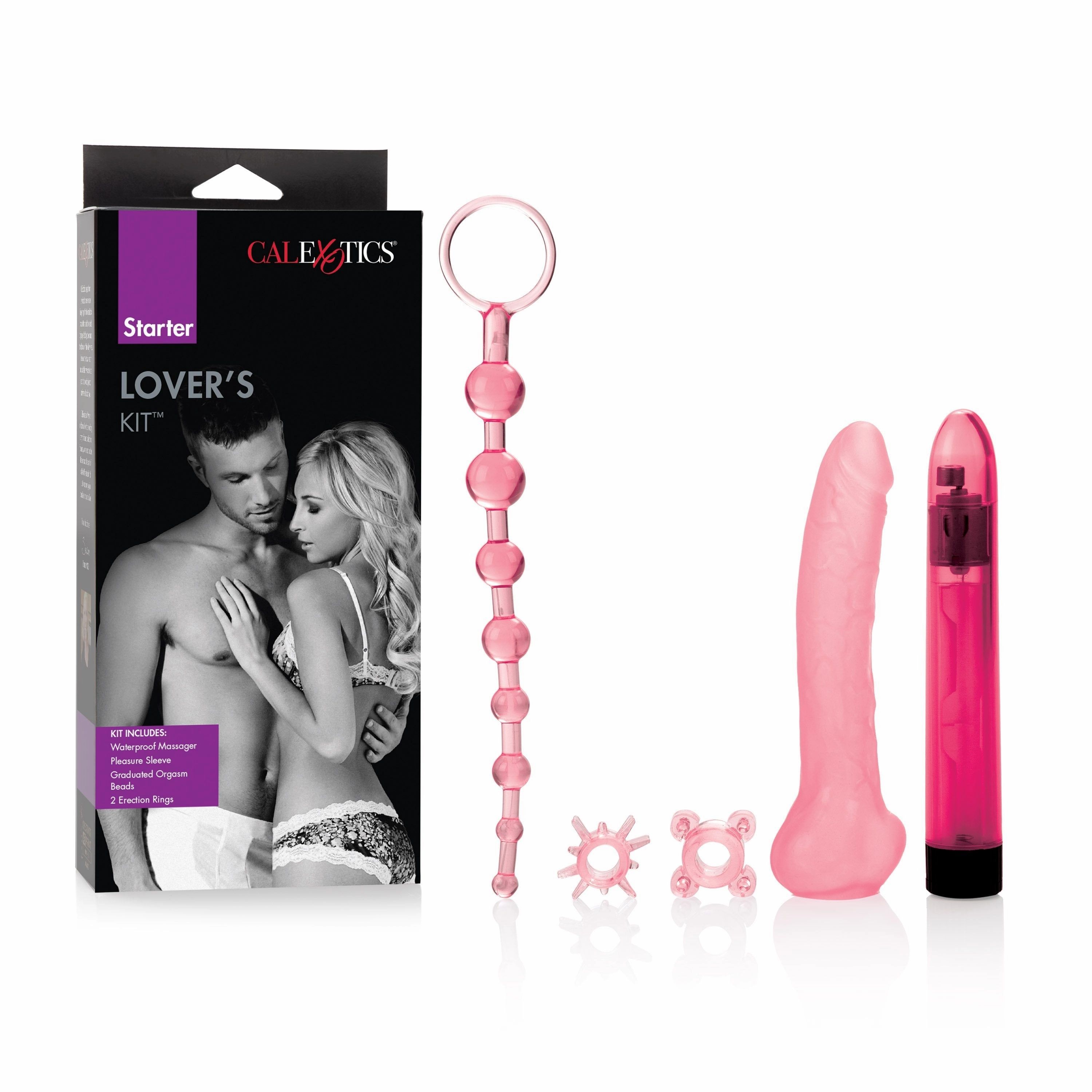 California Exotics - Starter Lover's Couple Beginners Kit (Pink)