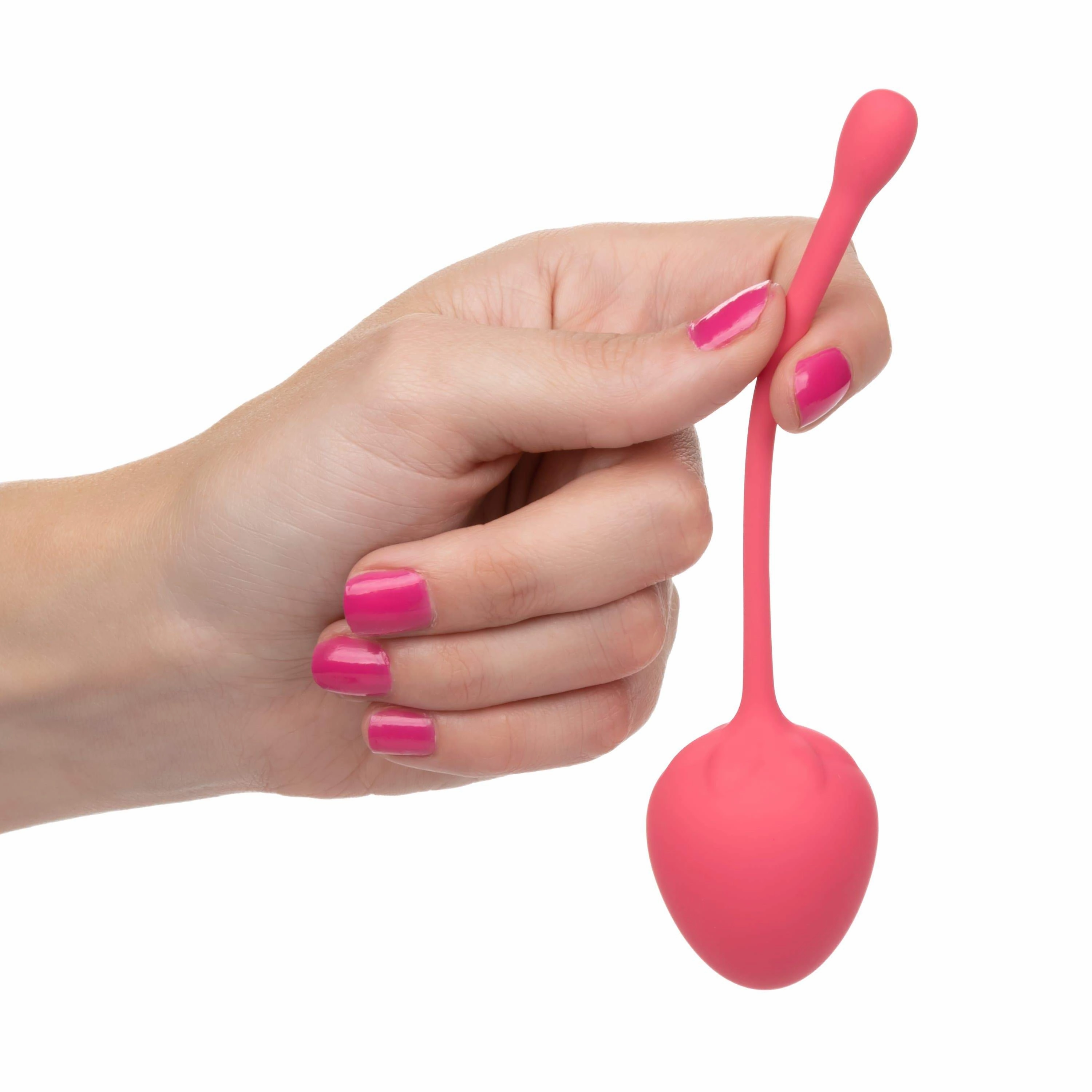 California Exotics - Strawberry Silicone Kegel Balls Training Set (Pink)