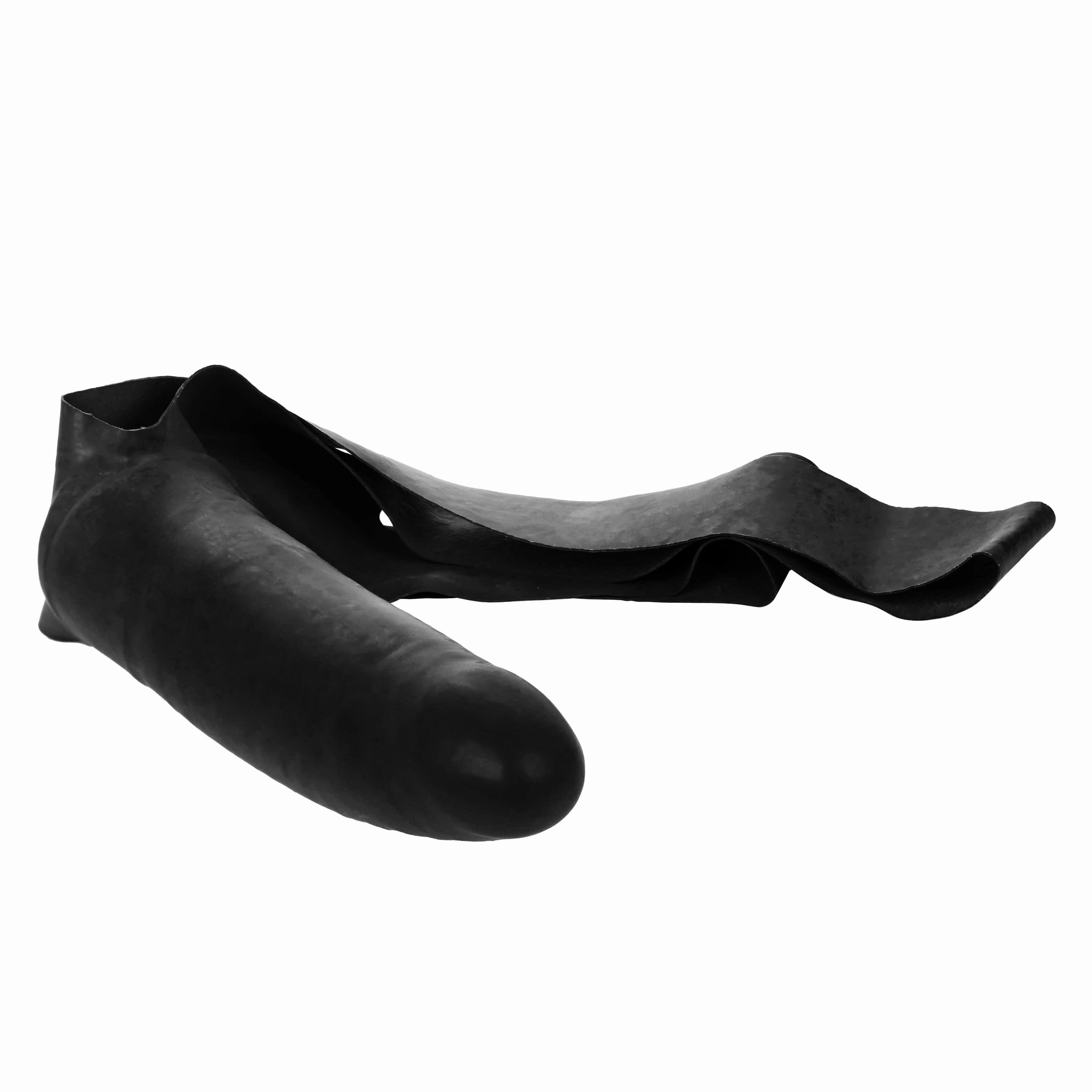 California Exotics - The Original Accommodator Latex Dong Mouth Strap On