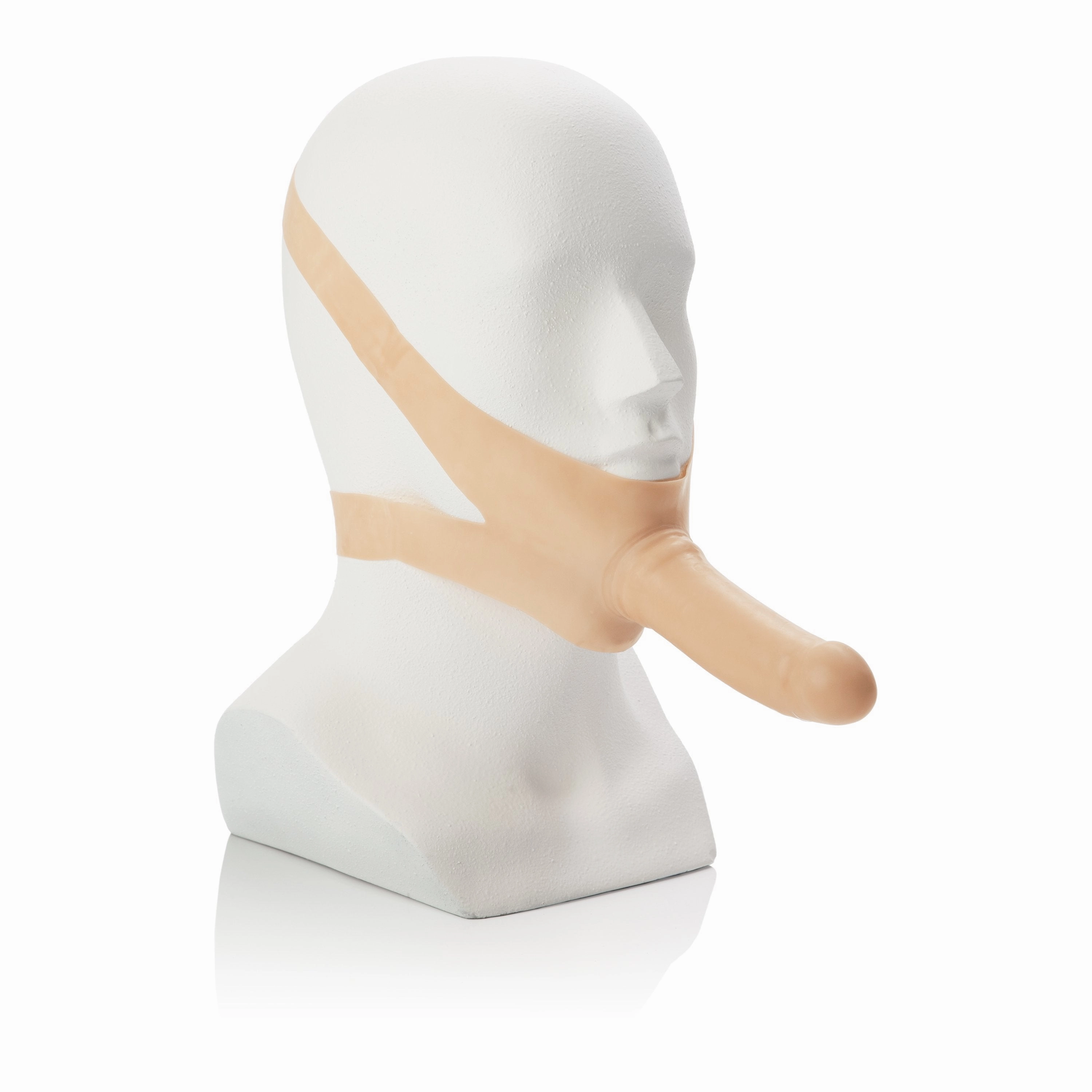 California Exotics - The Original Accommodator Latex Dong Mouth Strap On