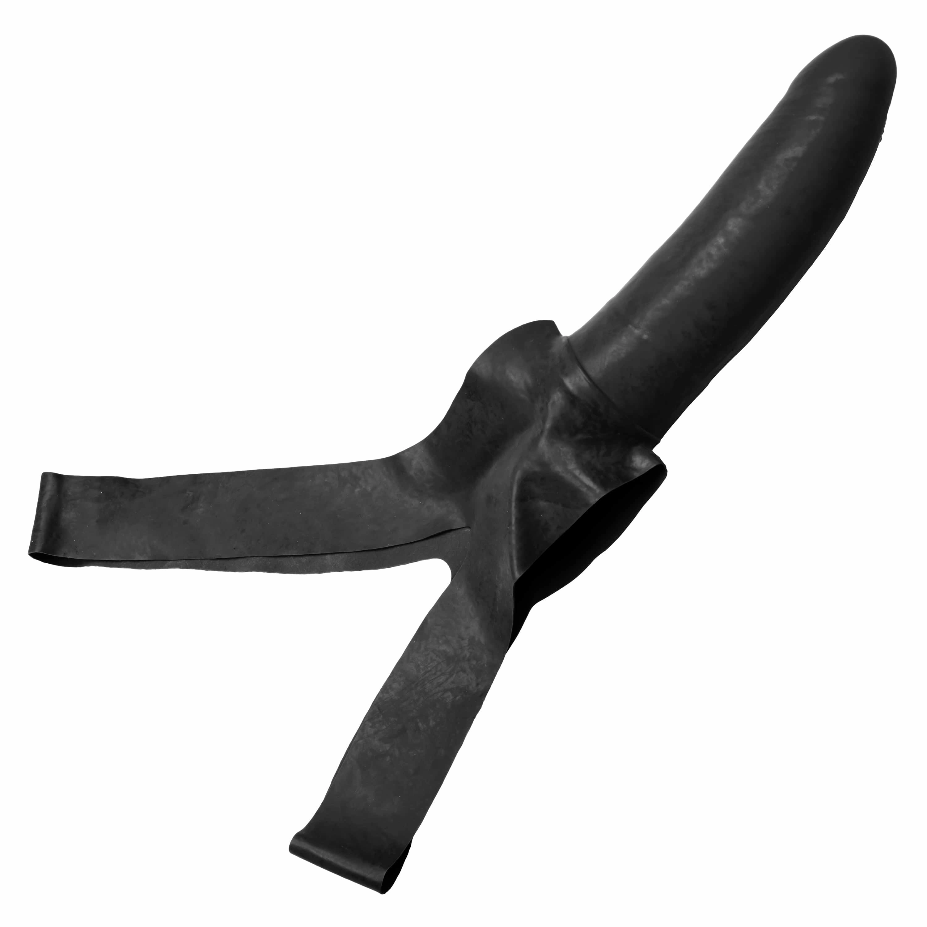 California Exotics - The Original Accommodator Latex Dong Mouth Strap On
