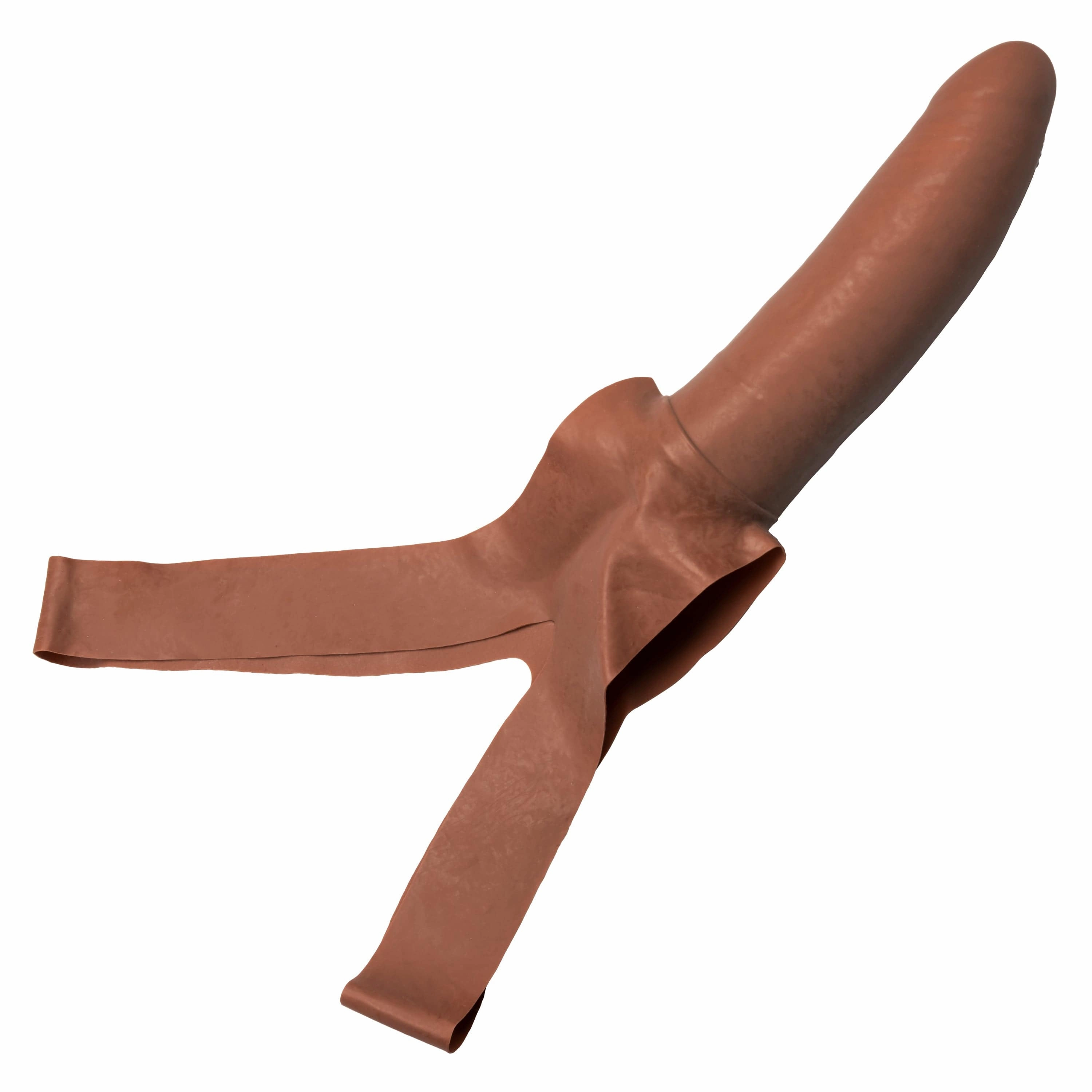 California Exotics - The Original Accommodator Latex Dong Mouth Strap On