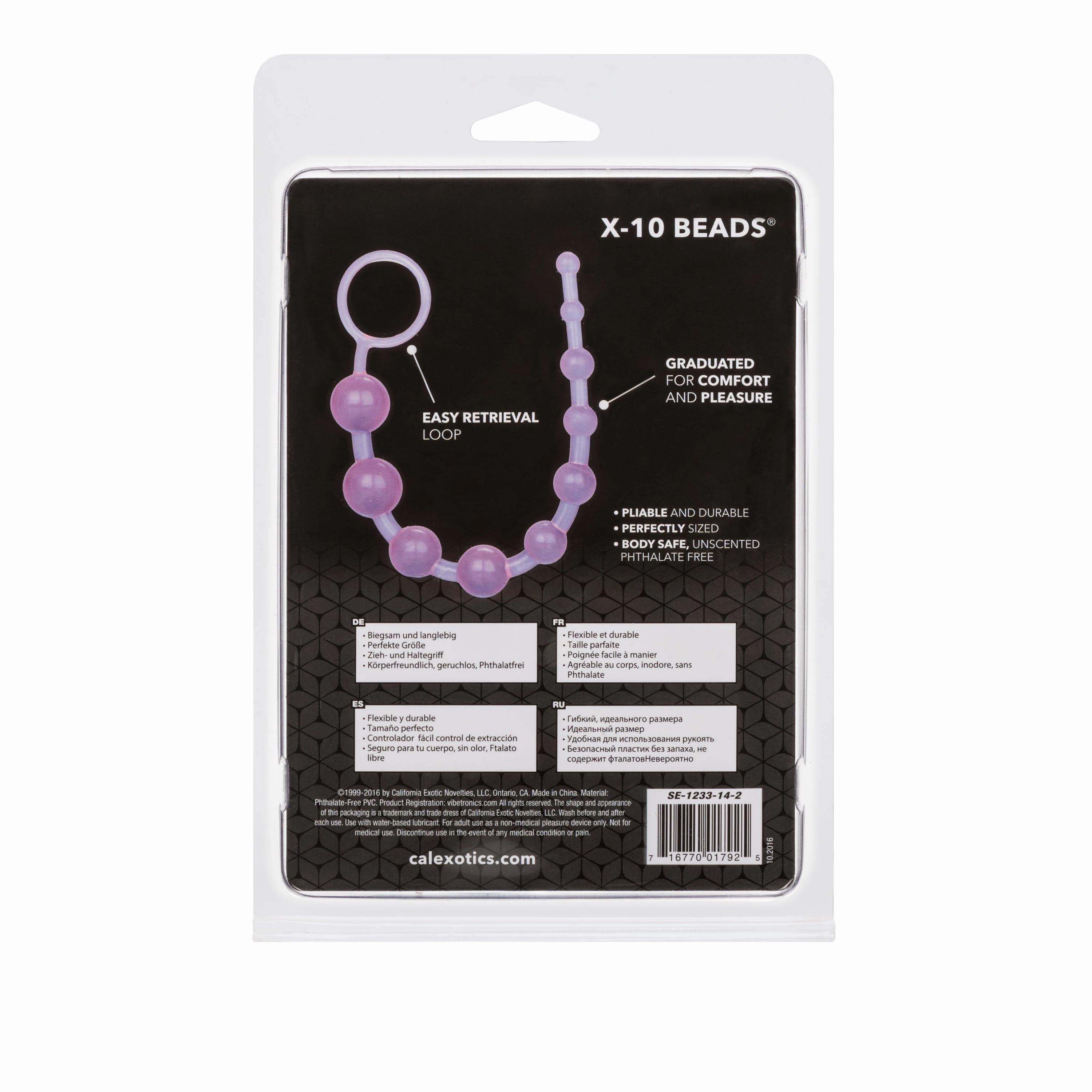 California Exotics - X 10 Beads Anal Beads