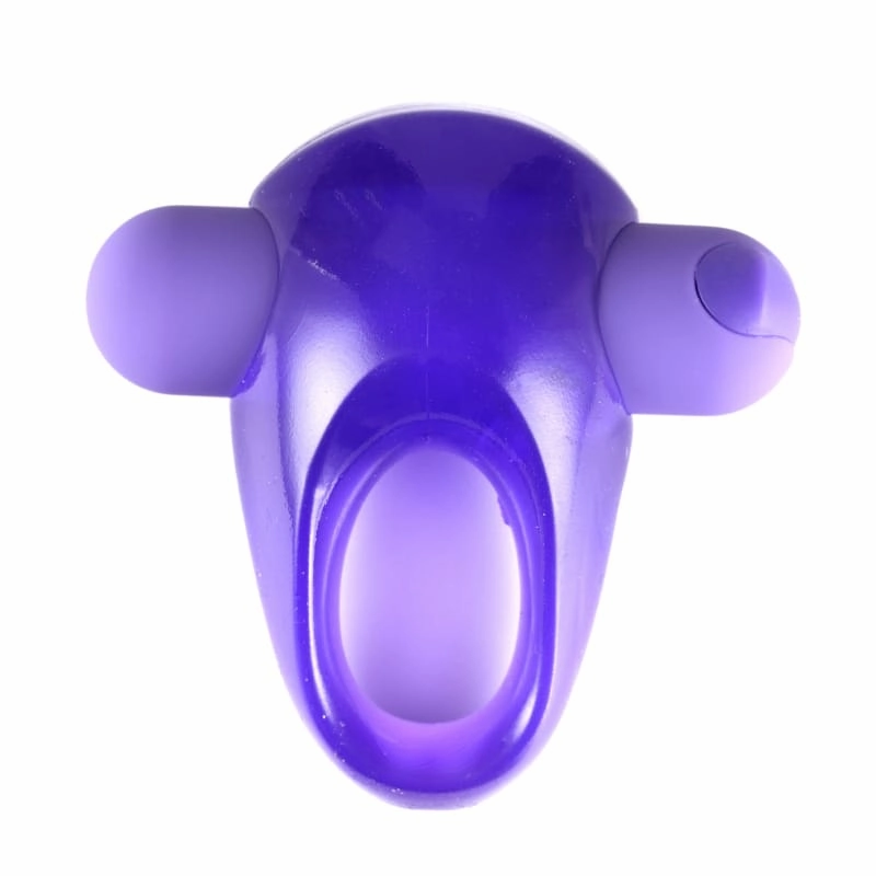Casey Vibrating Erection Enhancer Ring - Purple