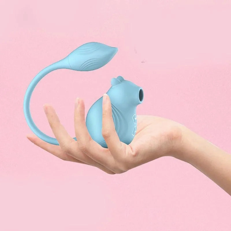 Clit Sucker Vibrating Egg Sex Toy