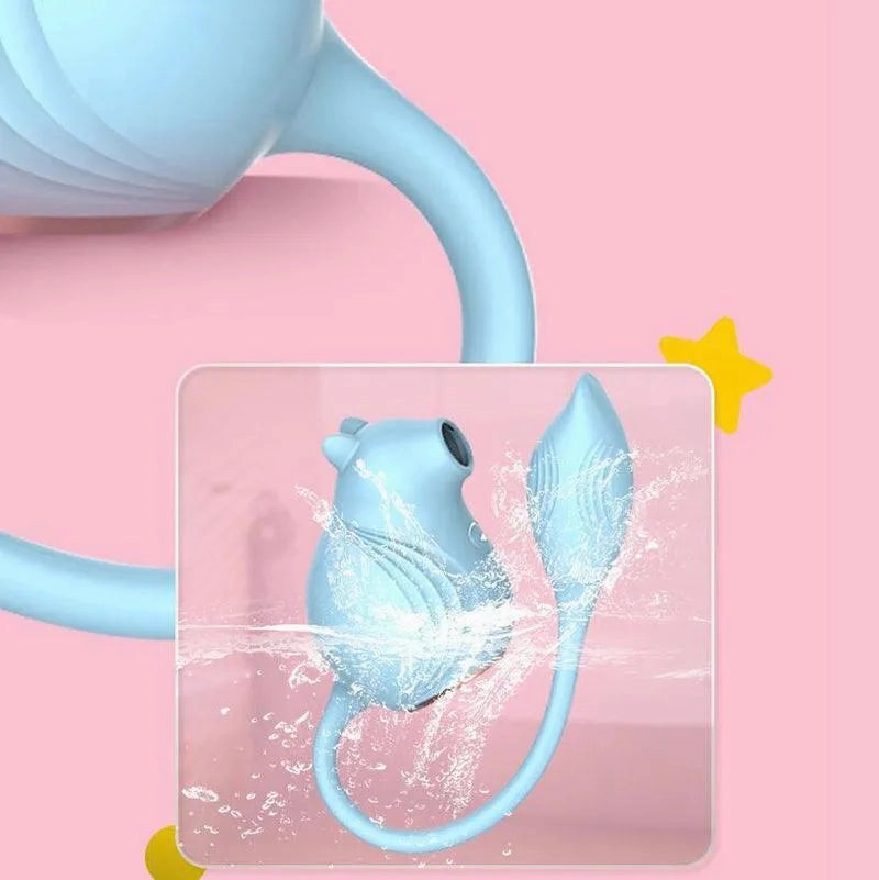 Clit Sucker Vibrating Egg Sex Toy