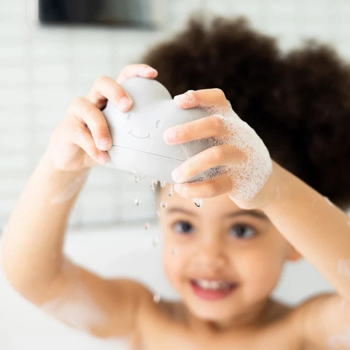 Cloud and Droplet Bath Toys - Cloudy Blue
