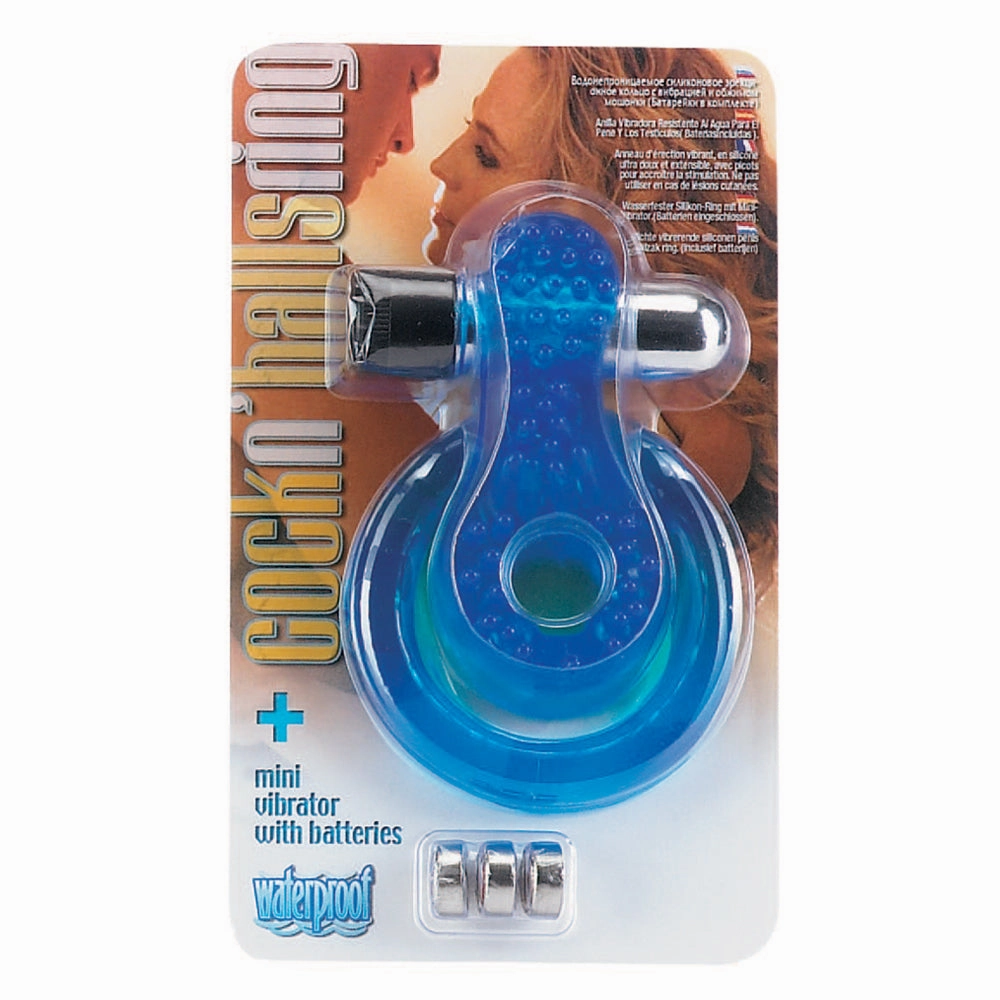 Cock n' Balls Vibrating Clitoral Cock Ring