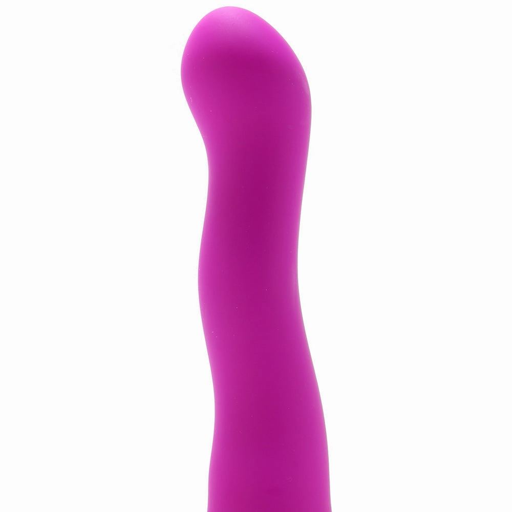 Colours Wave 6 Inch Silicone Dildo in Purple
