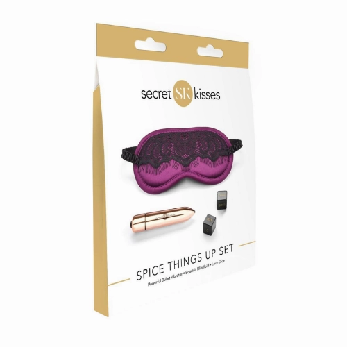 Couples Date Night Foreplay Kit With Vibrating Bullet