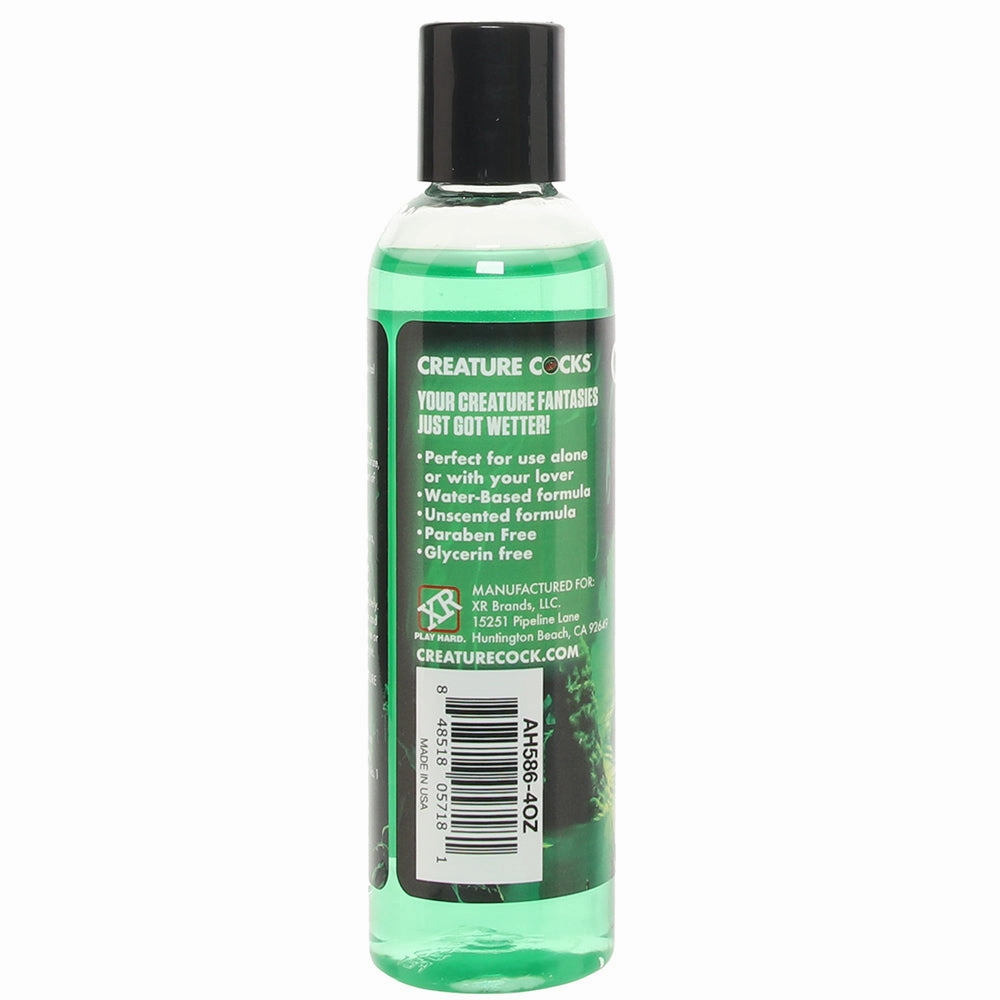 Creature Slime Water-Based Green Slime Lube in 4oz/118ml