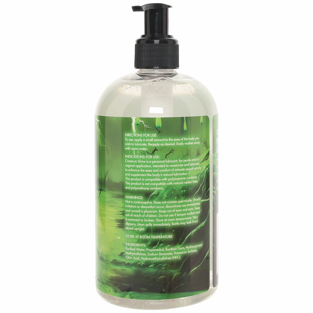 Creature Slime Water-Based Lube in 16oz/473ml
