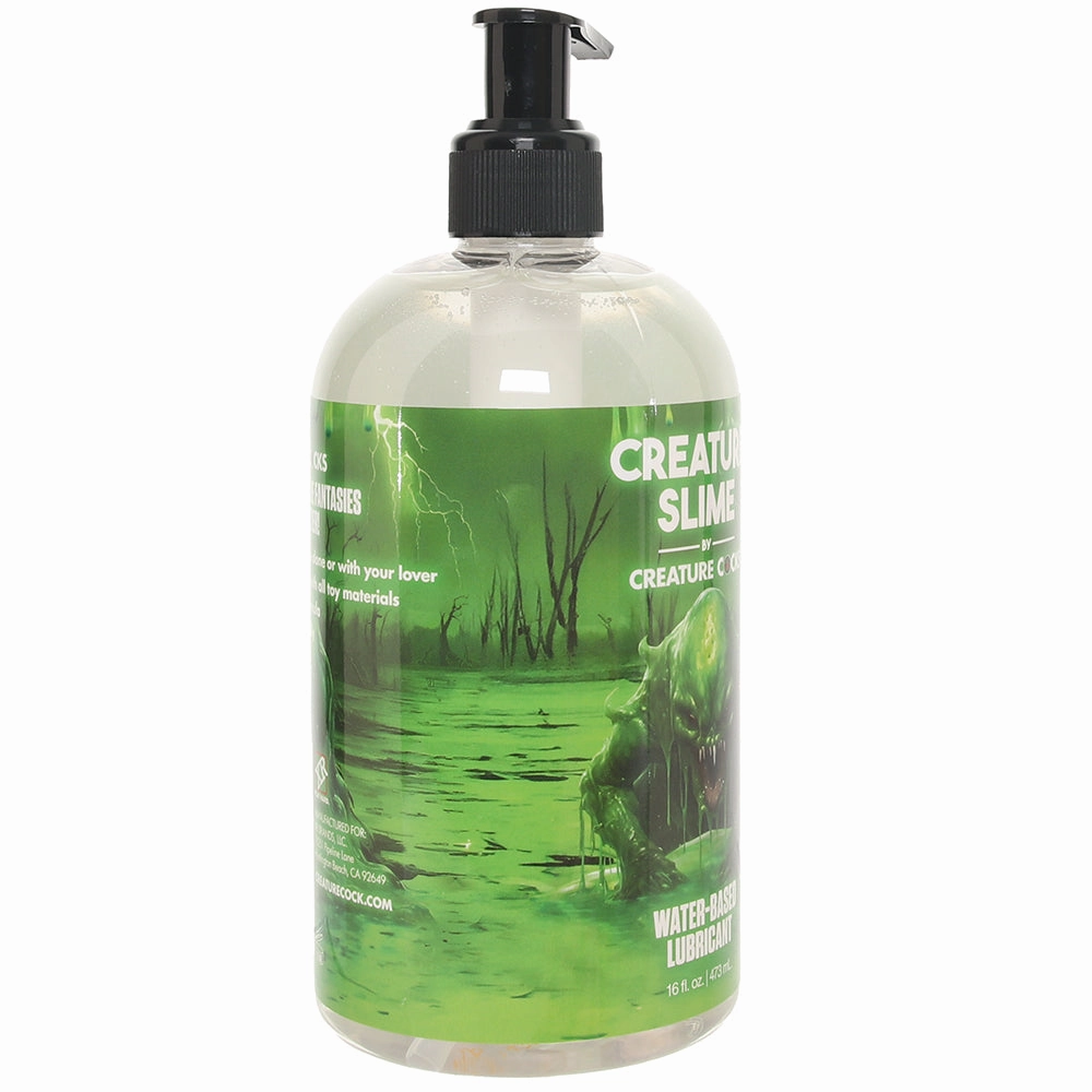 Creature Slime Water-Based Lube in 16oz/473ml