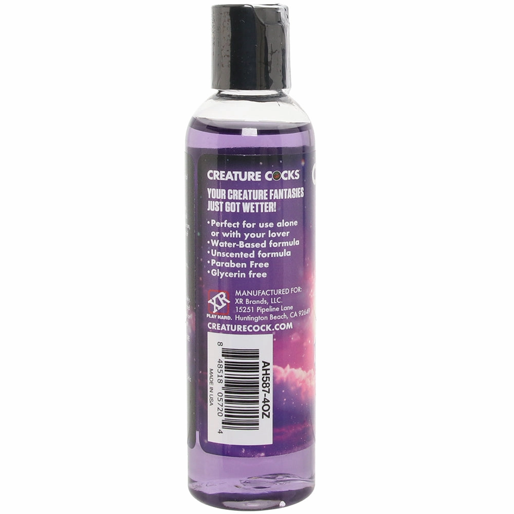 Creature Slime Water-Based Purple Slime Lube in 4oz/118ml