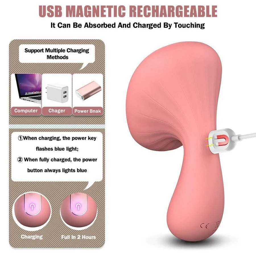 Cute Mushroom Clit Vibe