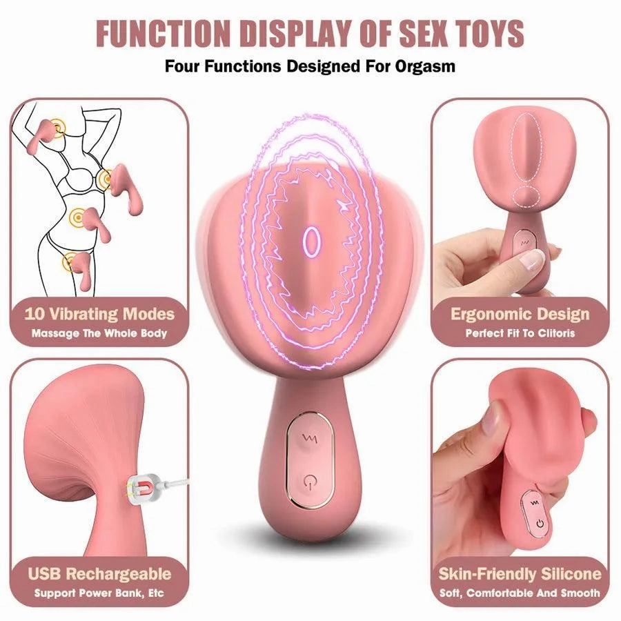 Cute Mushroom Clit Vibe