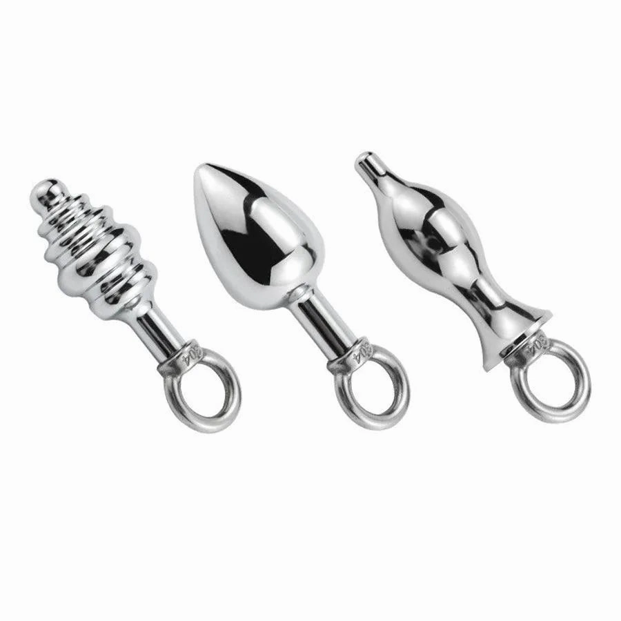 Detachable Metal Anal Hook Kinky Sex Toys