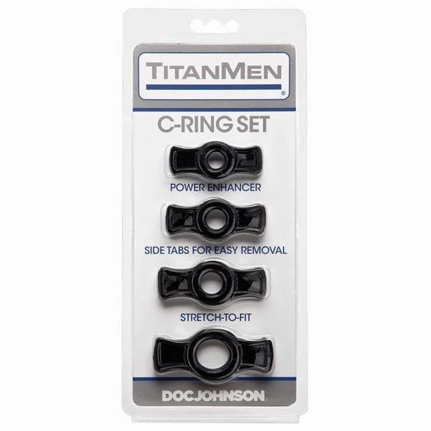 Doc Johnson - Titanmen Tools Cock Ring Set