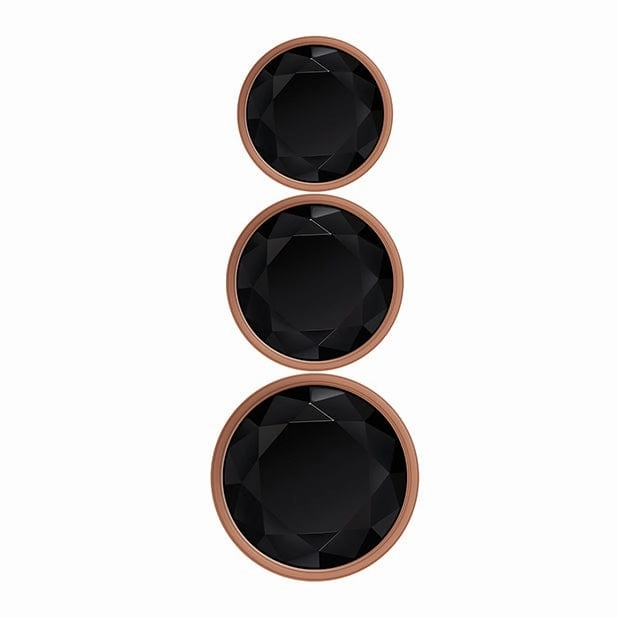 Evolved - Gender X Gold Digger Anal Set (Rose Gold/Black)