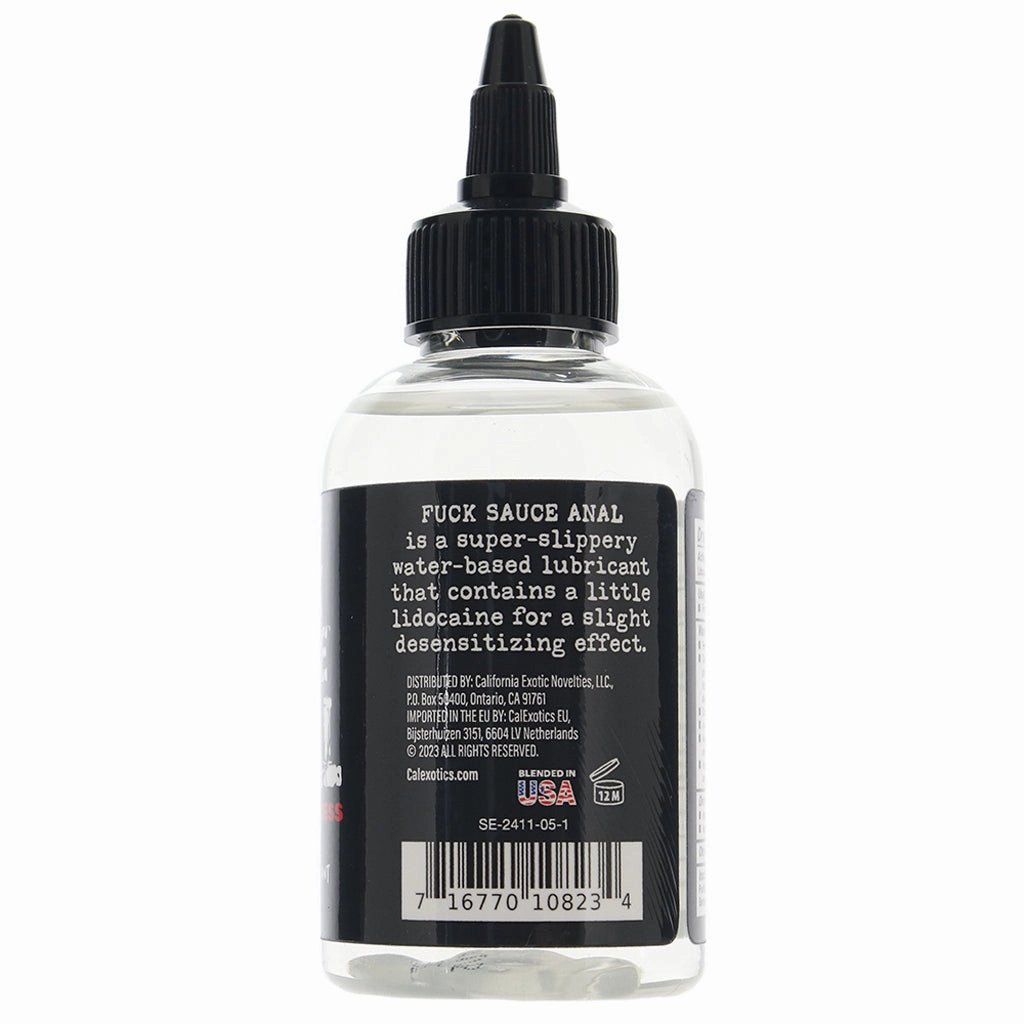 F**k Sauce Anal Numbing Lube 4oz/120ml