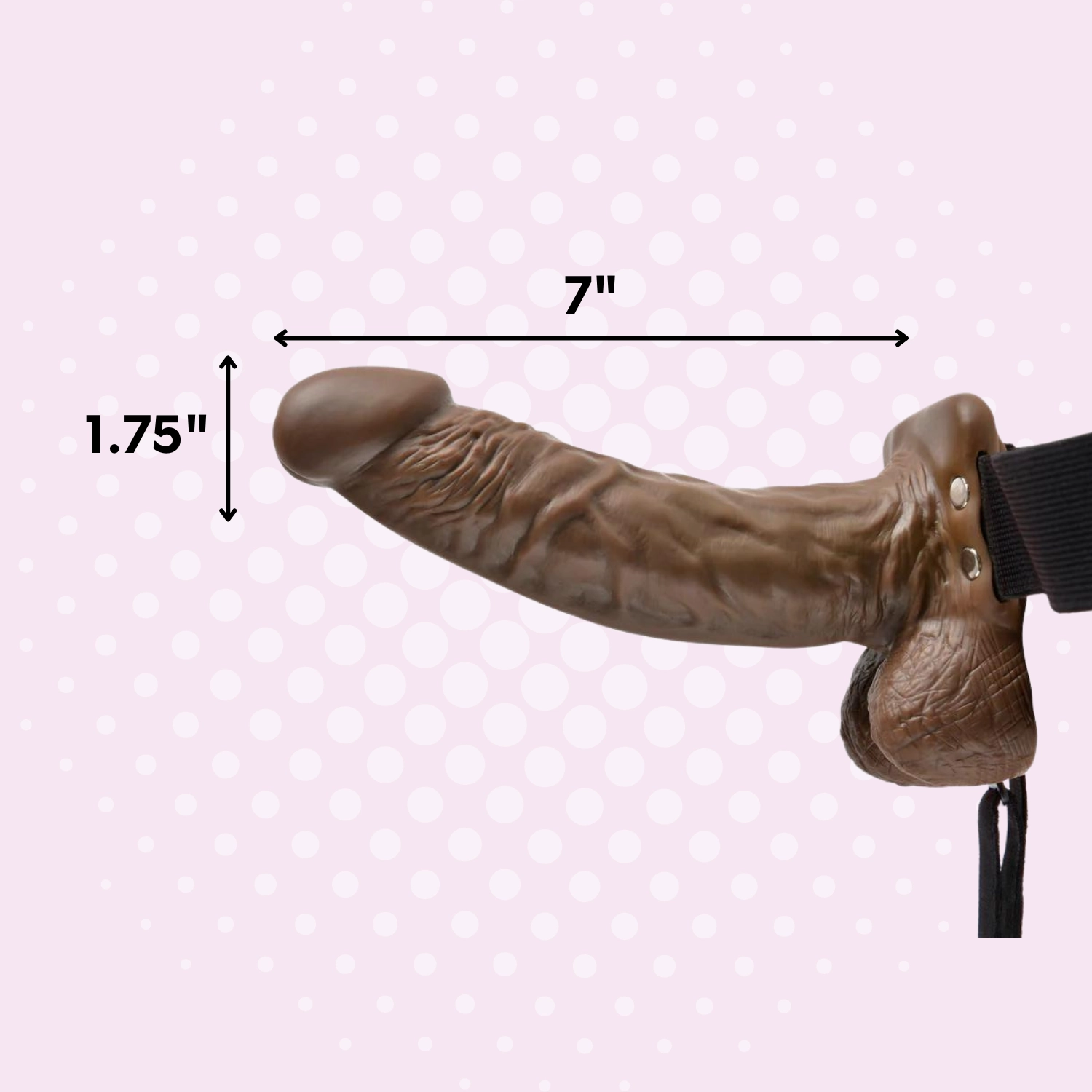 Fetish Fantasy 7'' Hollow Strap On