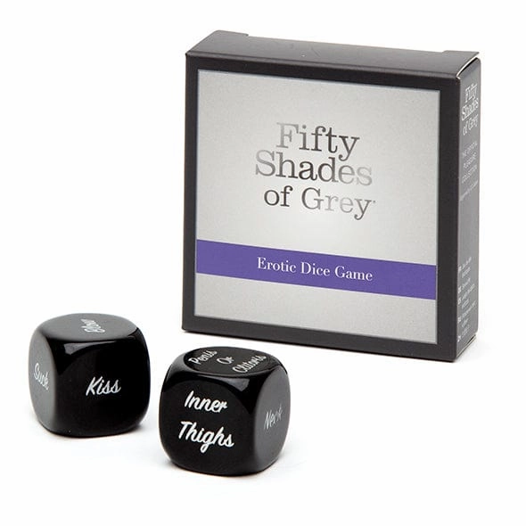 Fifty Shades of Grey - Erotic Dice Game (Black)