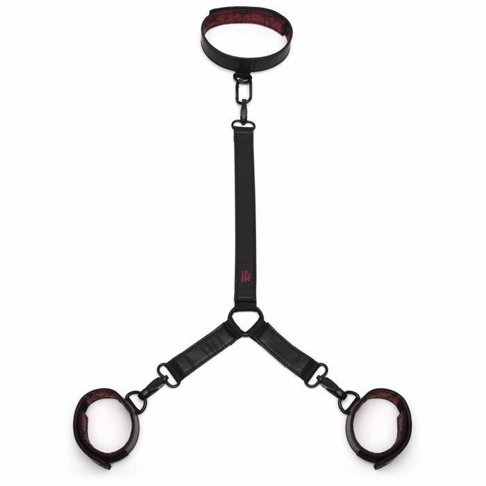 Fifty Shades of Grey - Sweet Anticipation Collar and Wrist Cuffs BDSM (Red)