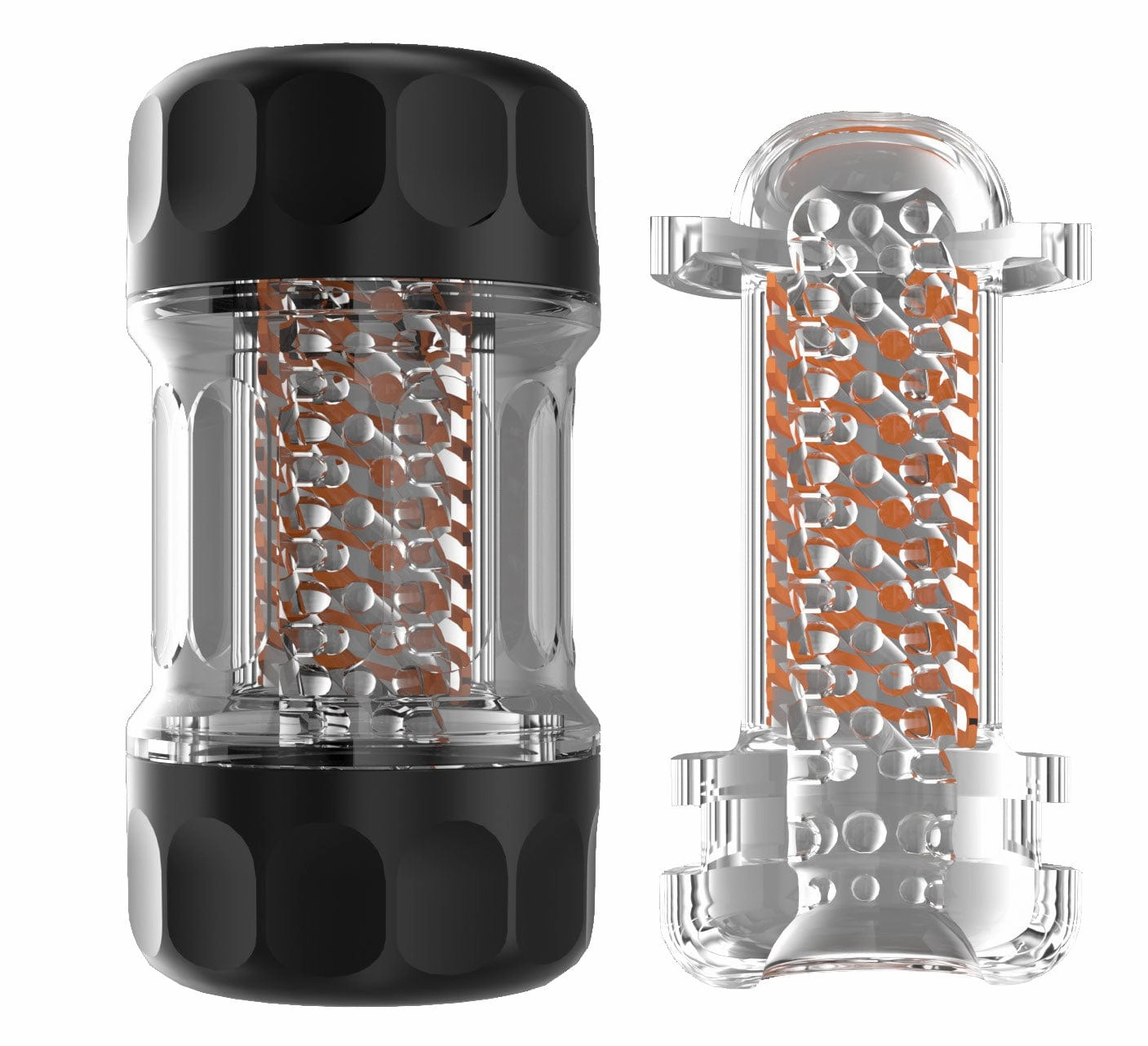 Galaku - Advanced Manual Spiral Male Masturbator Cup