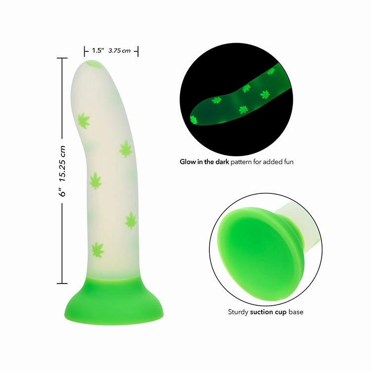 Glow Stick Leaf Glow-in-the-Dark Dildo