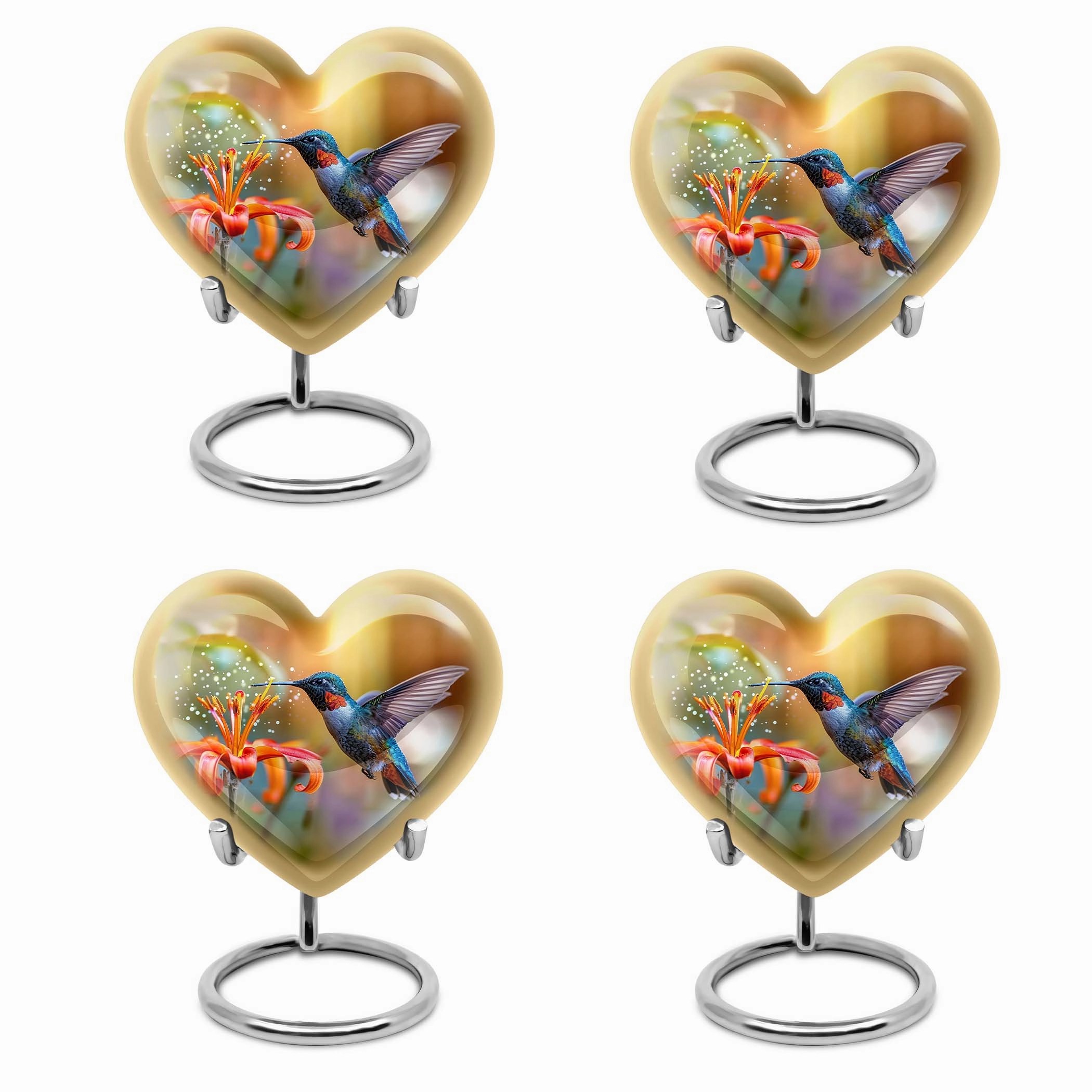 Heartfelt Memories Hummingbird Cremation Urn for Cherished