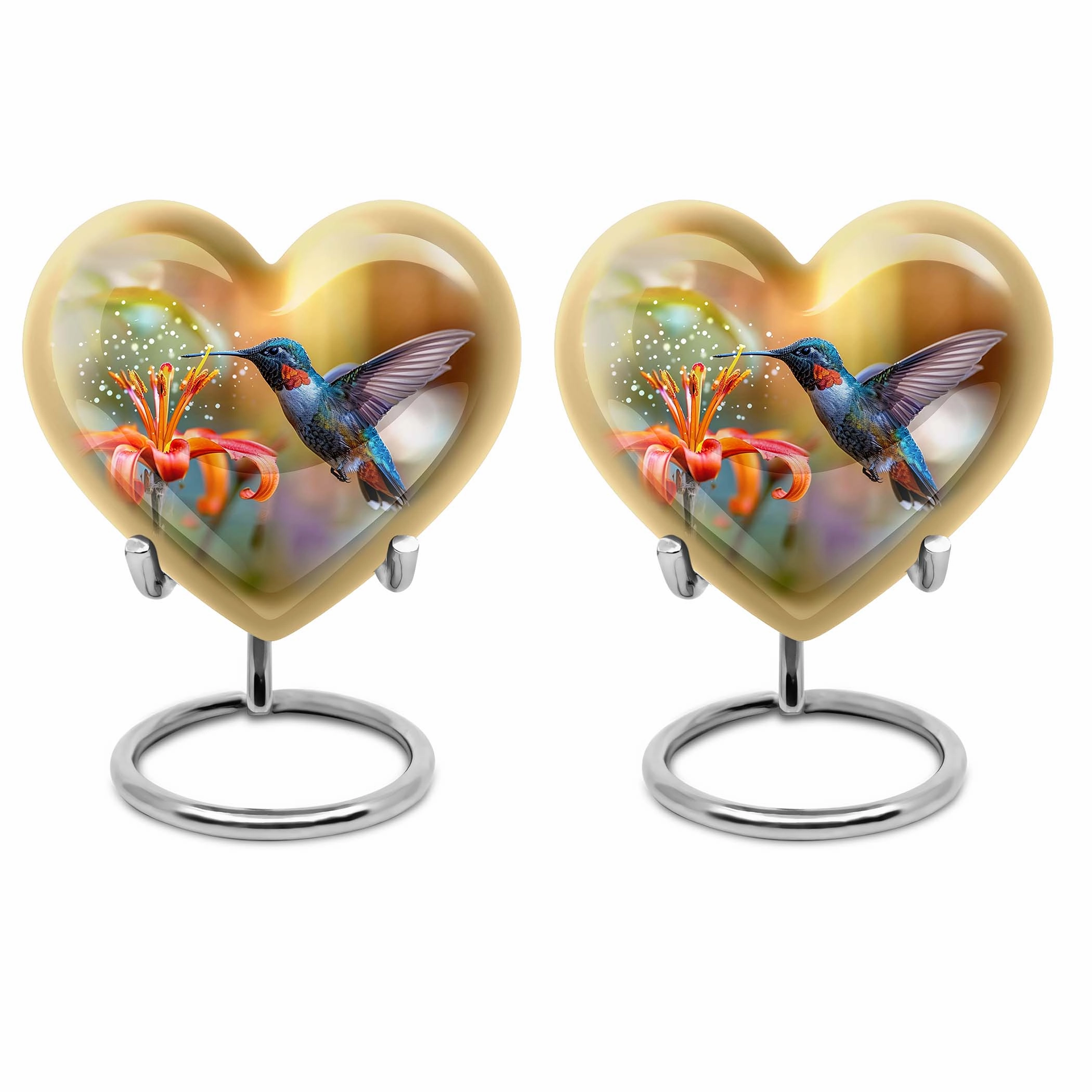 Heartfelt Memories Hummingbird Cremation Urn for Cherished