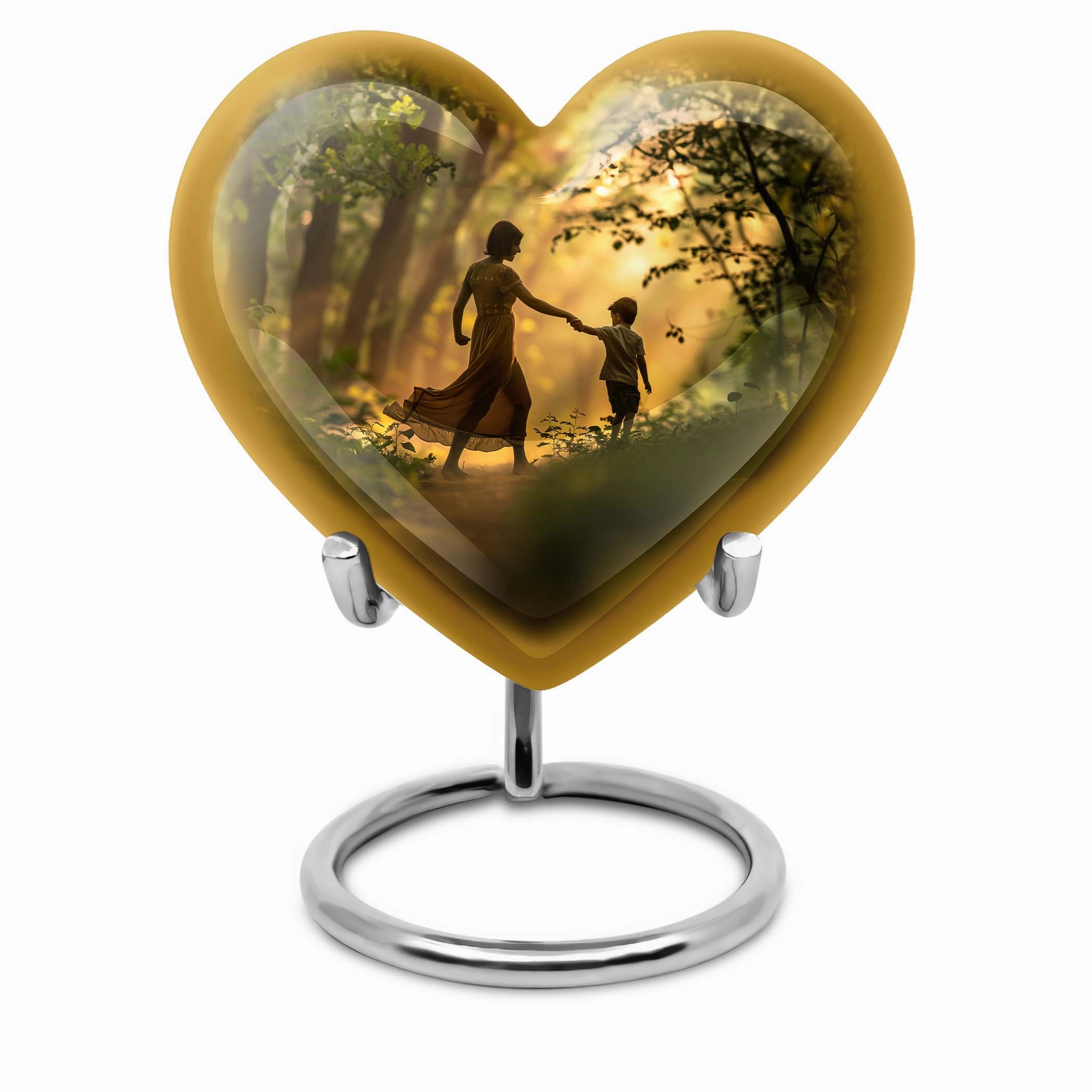 Heartfelt Rememberance - Mother Urn Keepsake Cremation Urn