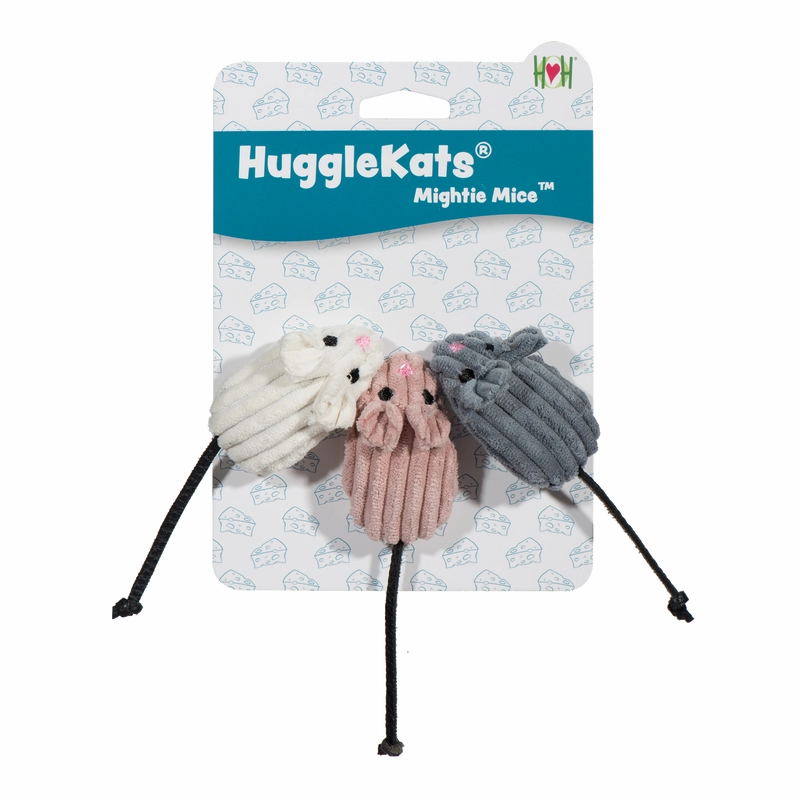 HuggleKat Mightie Mice 3pk
