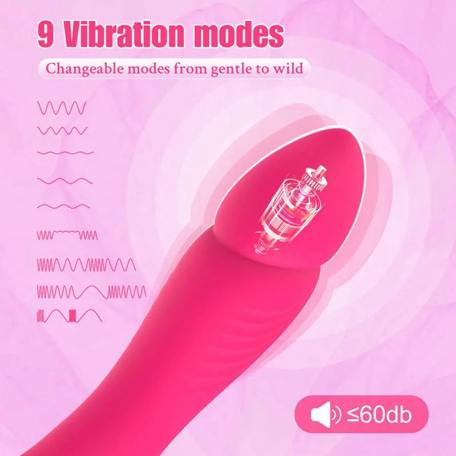 Inflatable G-spot Vibrator Sex Toy