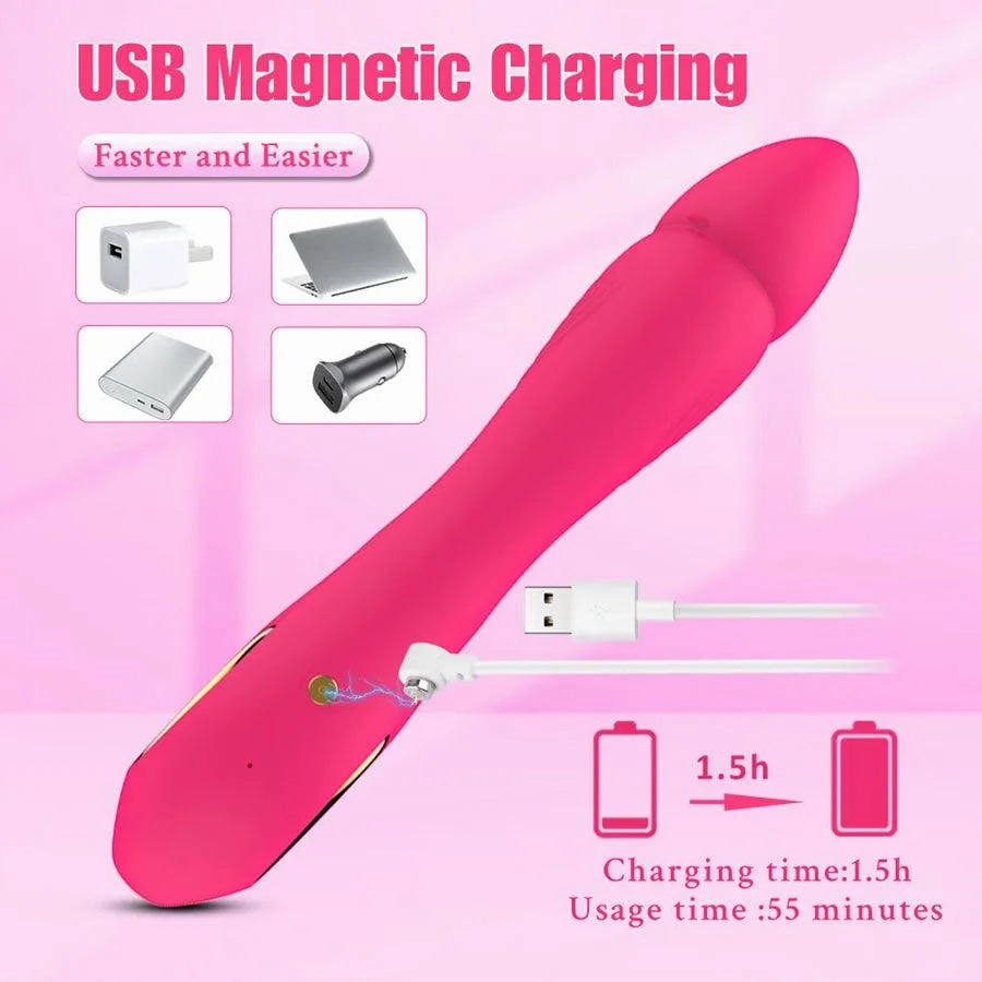 Inflatable G-spot Vibrator Sex Toy