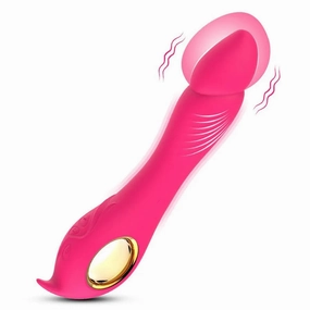 Inflatable G-spot Vibrator Sex Toy