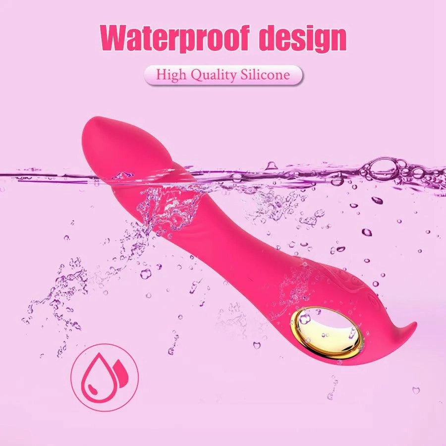 Inflatable G-spot Vibrator Sex Toy
