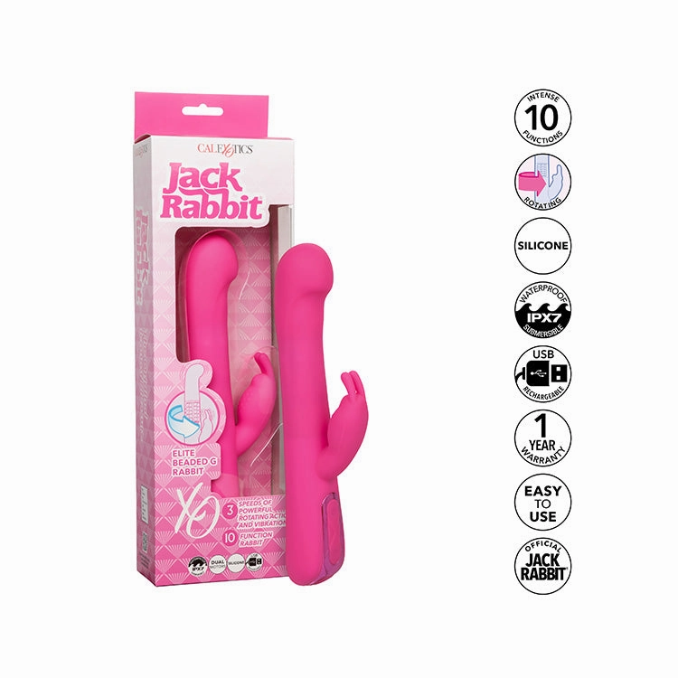 Jack Rabbit Elite Beaded G Rabbit Vibrator