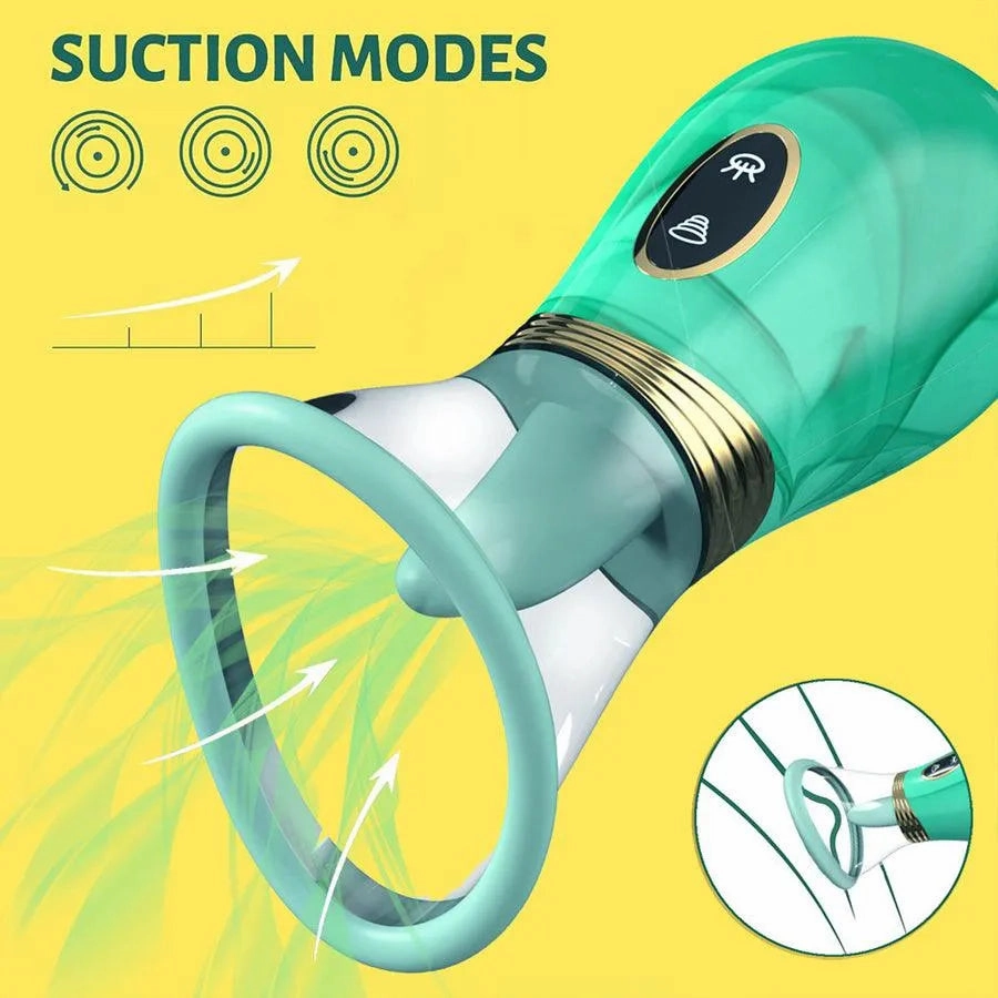 Jade Air Sucking Pussy Pump for Women