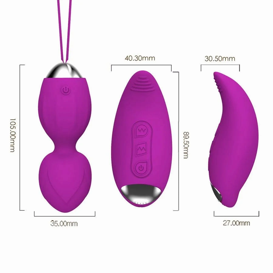 Jennis Remote Control Vibrating Love Ball