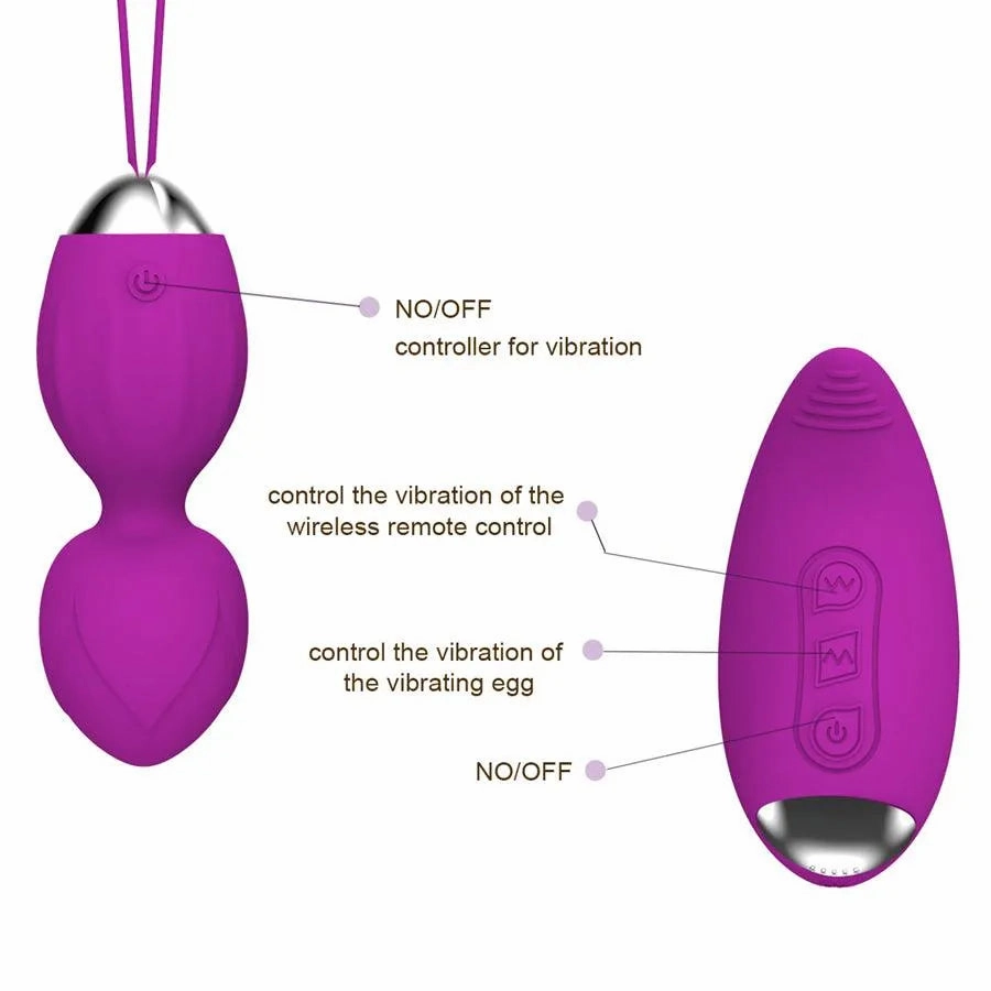 Jennis Remote Control Vibrating Love Ball