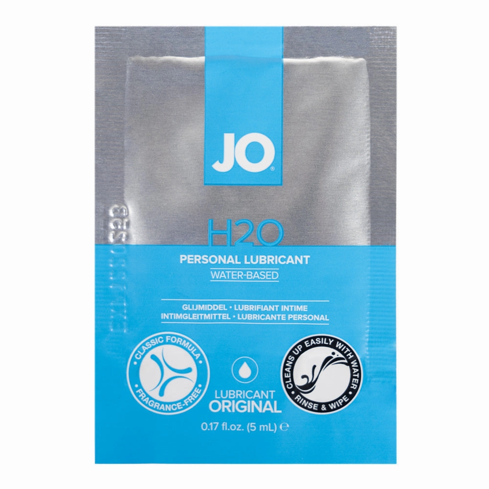JO H2O Original Water-Based Lubricant 5ml Sachet
