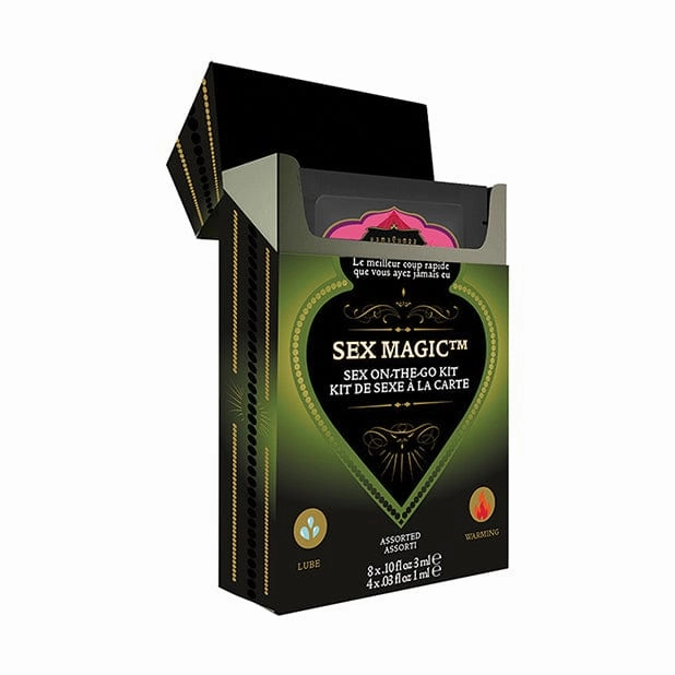 Kama Sutra - Sex Magic Sex On the Go Assorted Travel Lubricant and Arousal Gel Sachet Kit