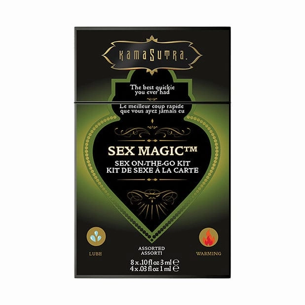 Kama Sutra - Sex Magic Sex On the Go Assorted Travel Lubricant and Arousal Gel Sachet Kit