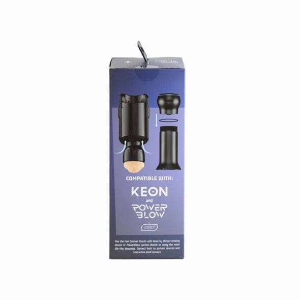 Kiiroo - Feel Stroker by Kiiroo Generic Mouth Masturbator (Beige)