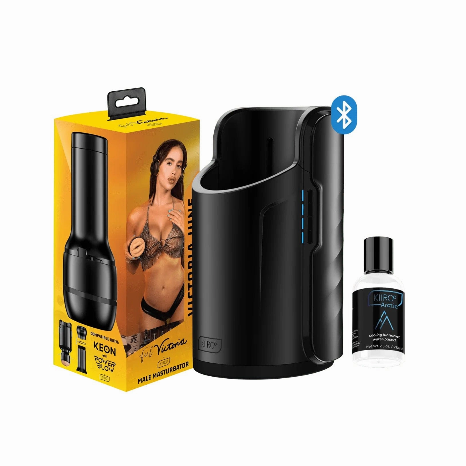 Kiiroo - Feel Victoria June Mouth Masturbator (Beige)