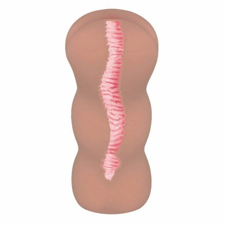 Kokos - Excellent Love Original Tongggo Black Angel Double Layer Ass Masturbator (Beige)