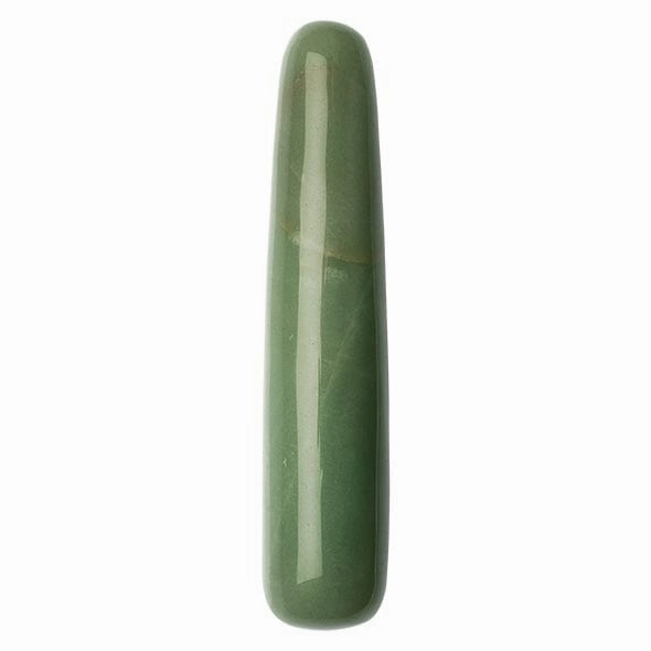 La Gemmes - Wand Jade Gemstone Dildo (Green)