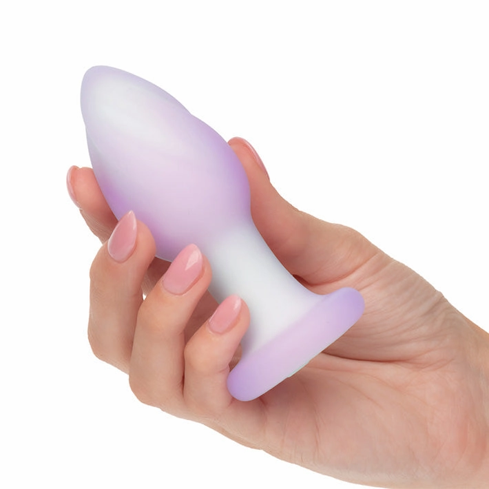 Lavender Haze Ridge Vibrating Butt Plug
